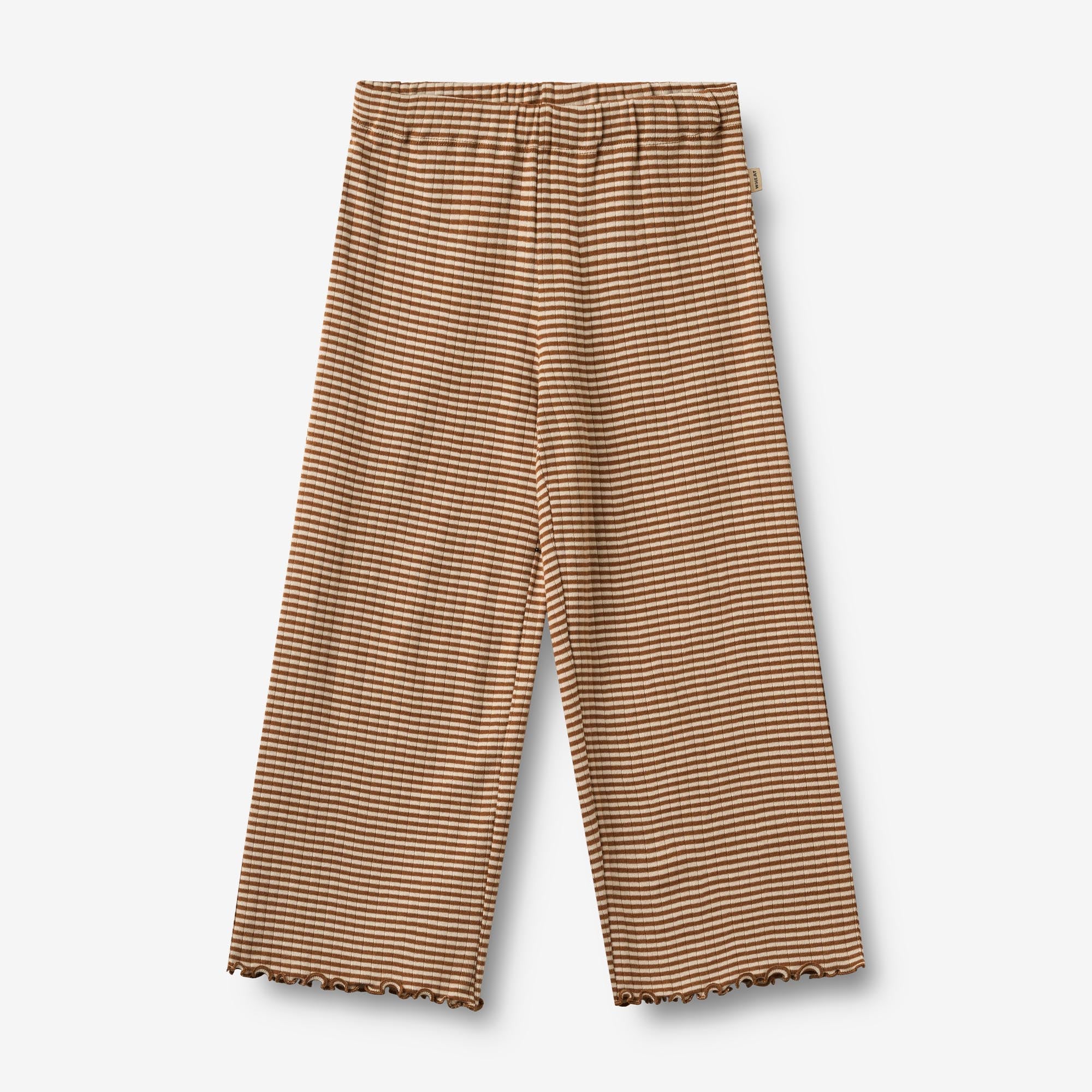wheat-ela-jerseyhose-warm-hazel-stripe-bio image 1