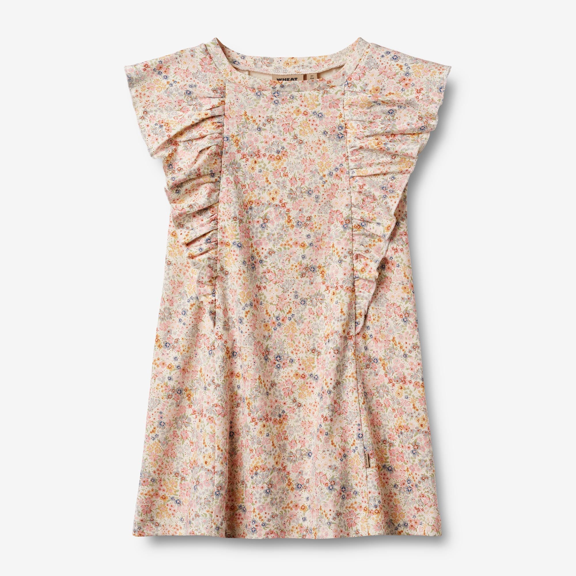 wheat-shirley-jerseykleid-bright-flowers-bio-baumwolle-kleid image 1