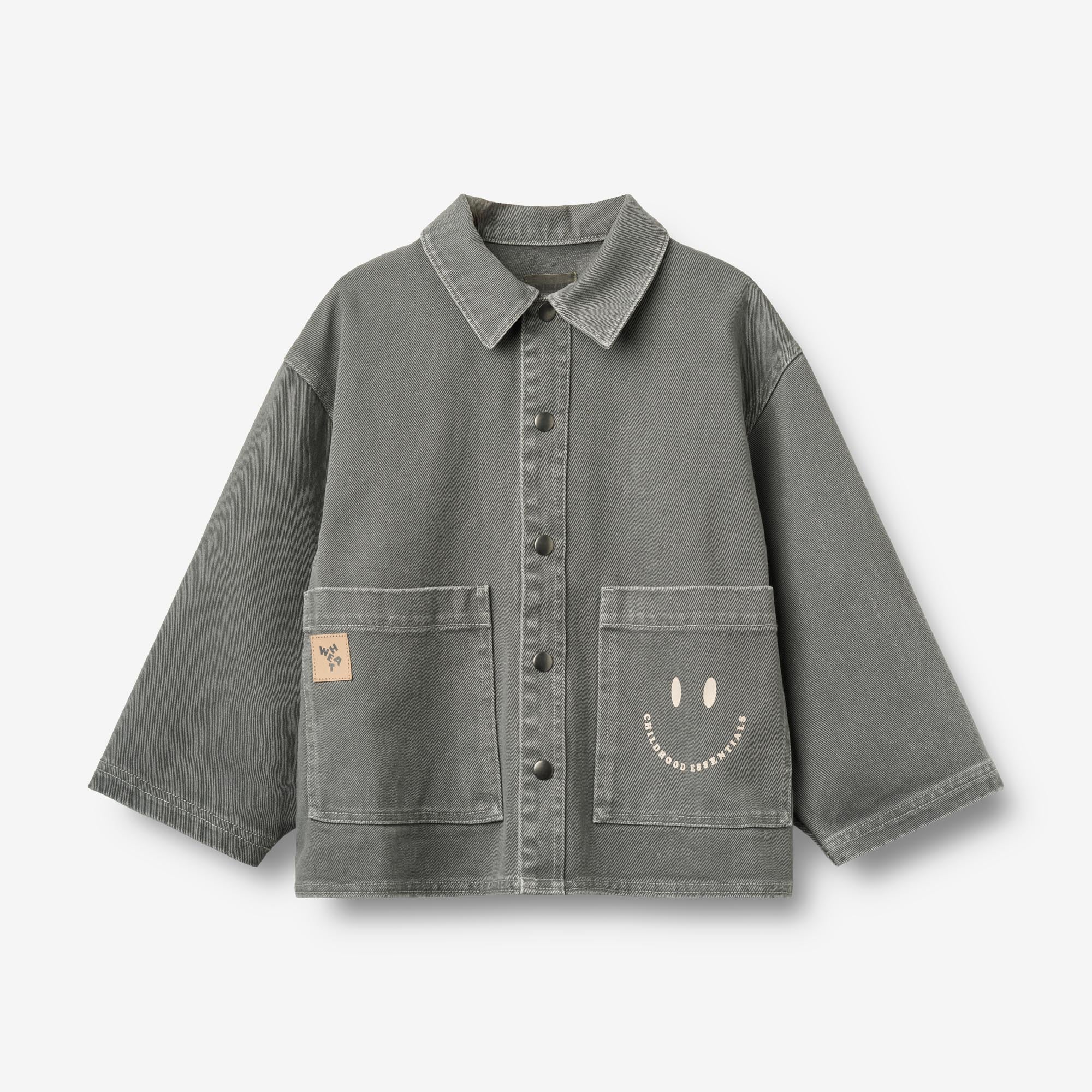 wheat-cole-overshirt-thunder-sky-denim-bio-baumwolle image 1