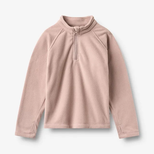 wheat-fleece-polaren-dry-rose-kinder-fleecejacke-recycling image 1