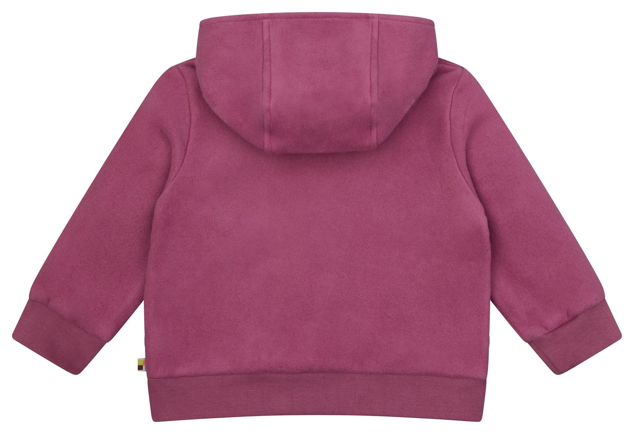 loud-proud-classics-baumwoll-fleece-jacke-curry-kapuze image 5