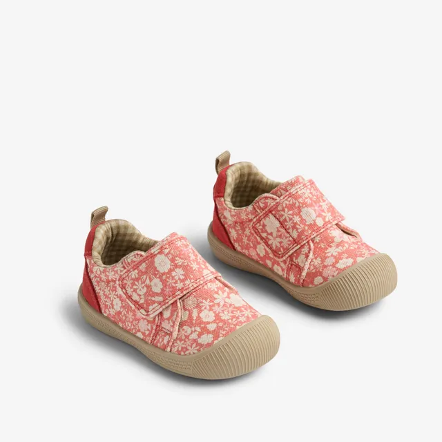 wheat-kei-prewalker-coral-flowers-lauflernschuhe image 1