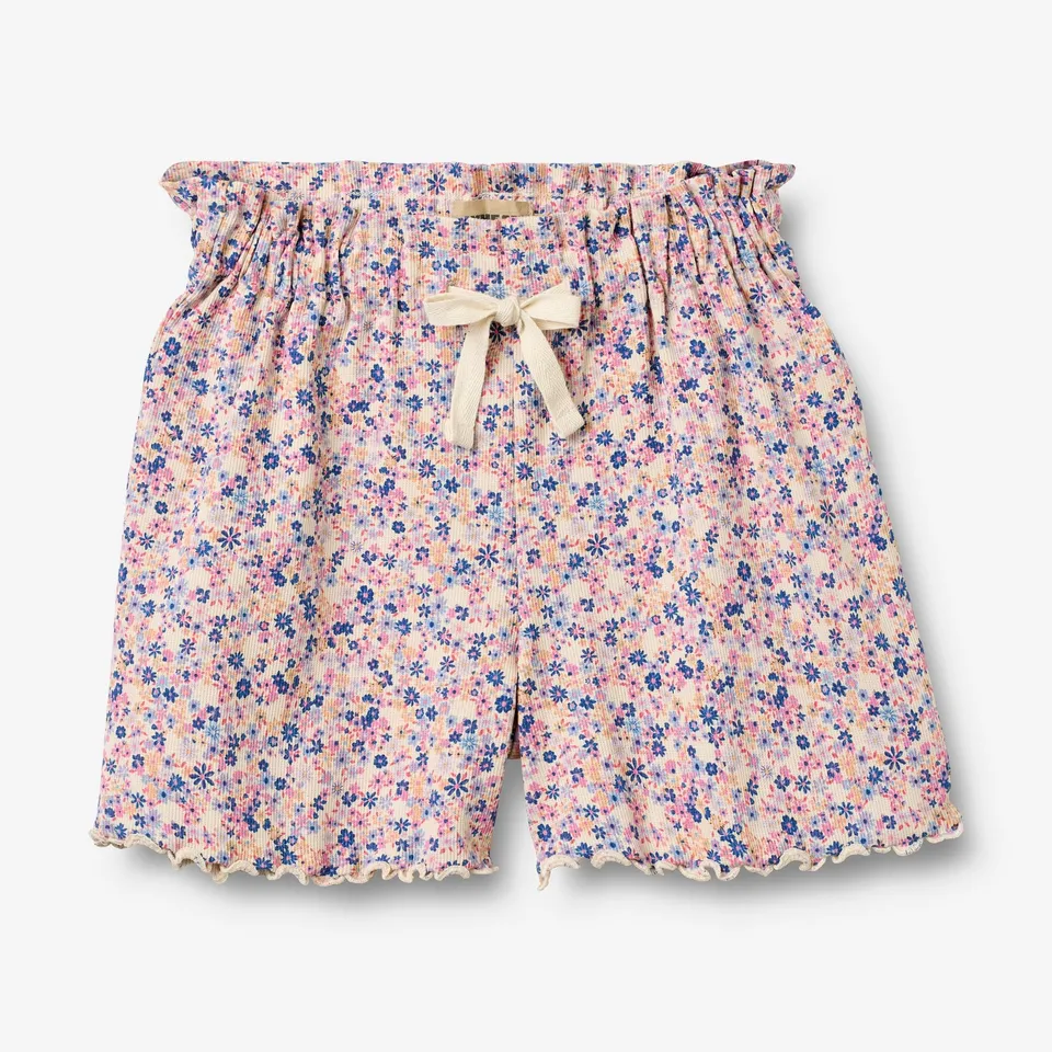 wheat-ina-shorts-m-dchen-pink-blue-flowers-jersey image 1