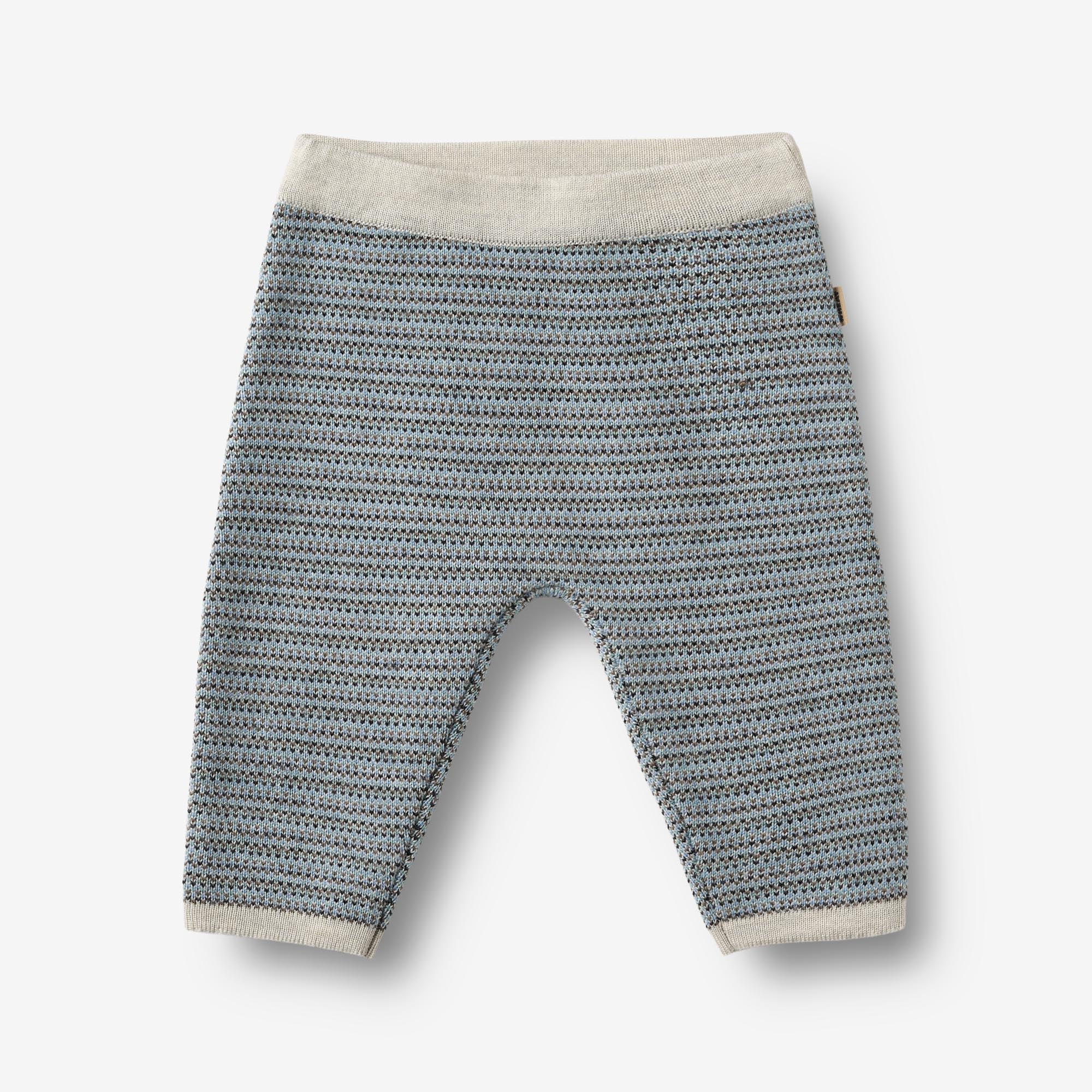 wheat-neel-strickhose-baby-bluey-merinowolle image 1