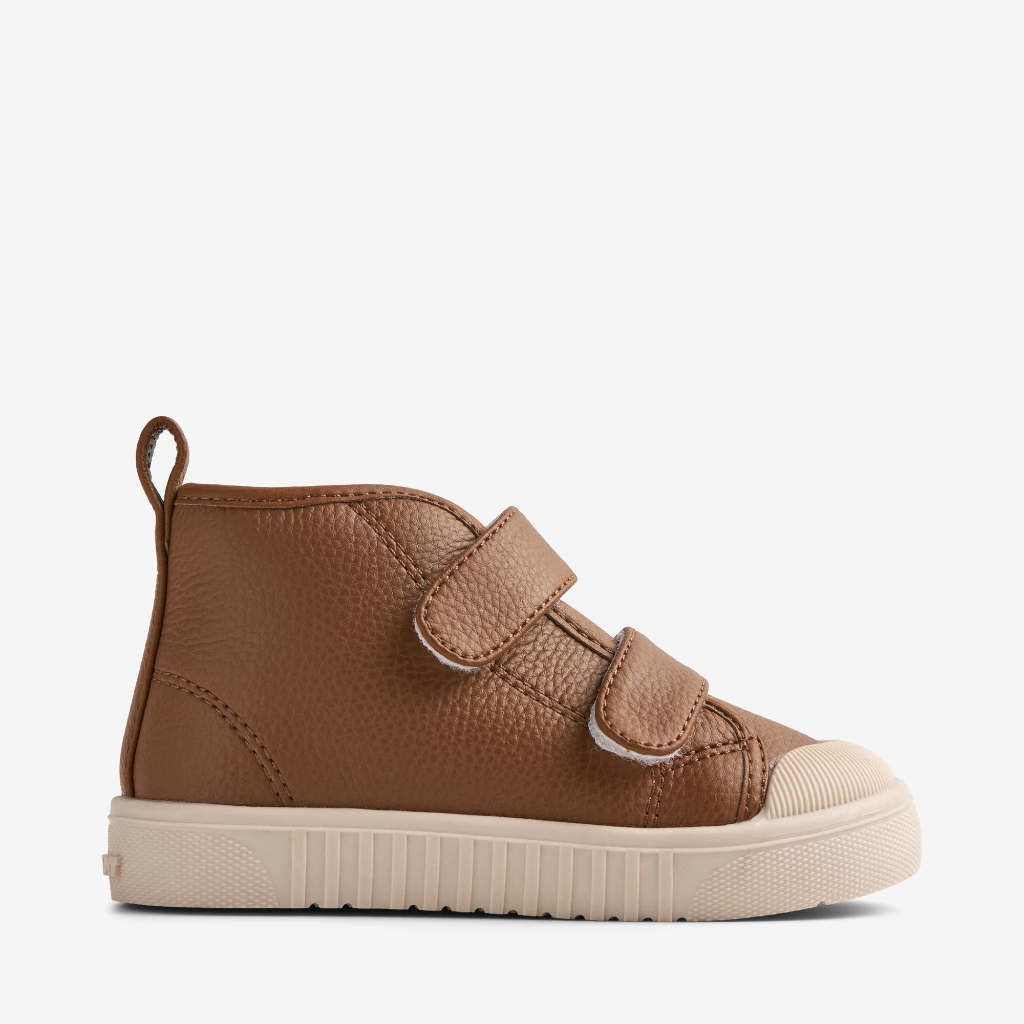 wheat-leo-leder-sneaker-warm-hazel-teddyfutter image 3