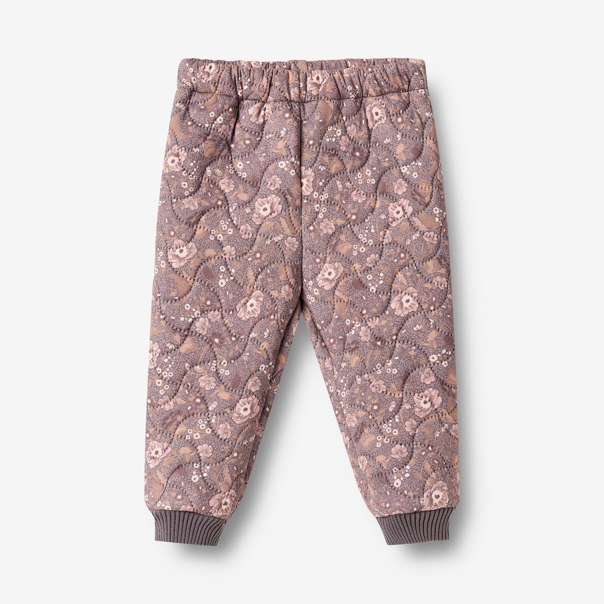 wheat-alex-thermohose-purple-stone-flowers-baby-winddicht image 1