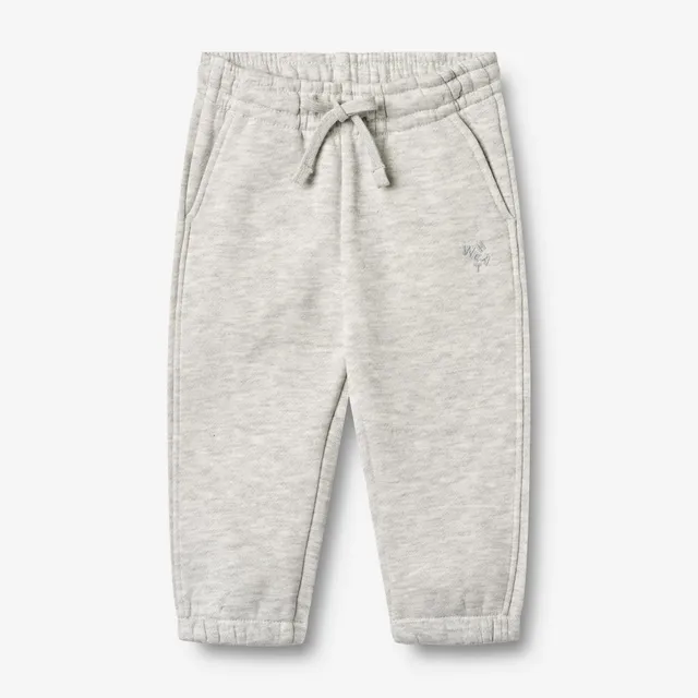 wheat-cruz-sweathose-light-melange-grey-bio-baby image 1