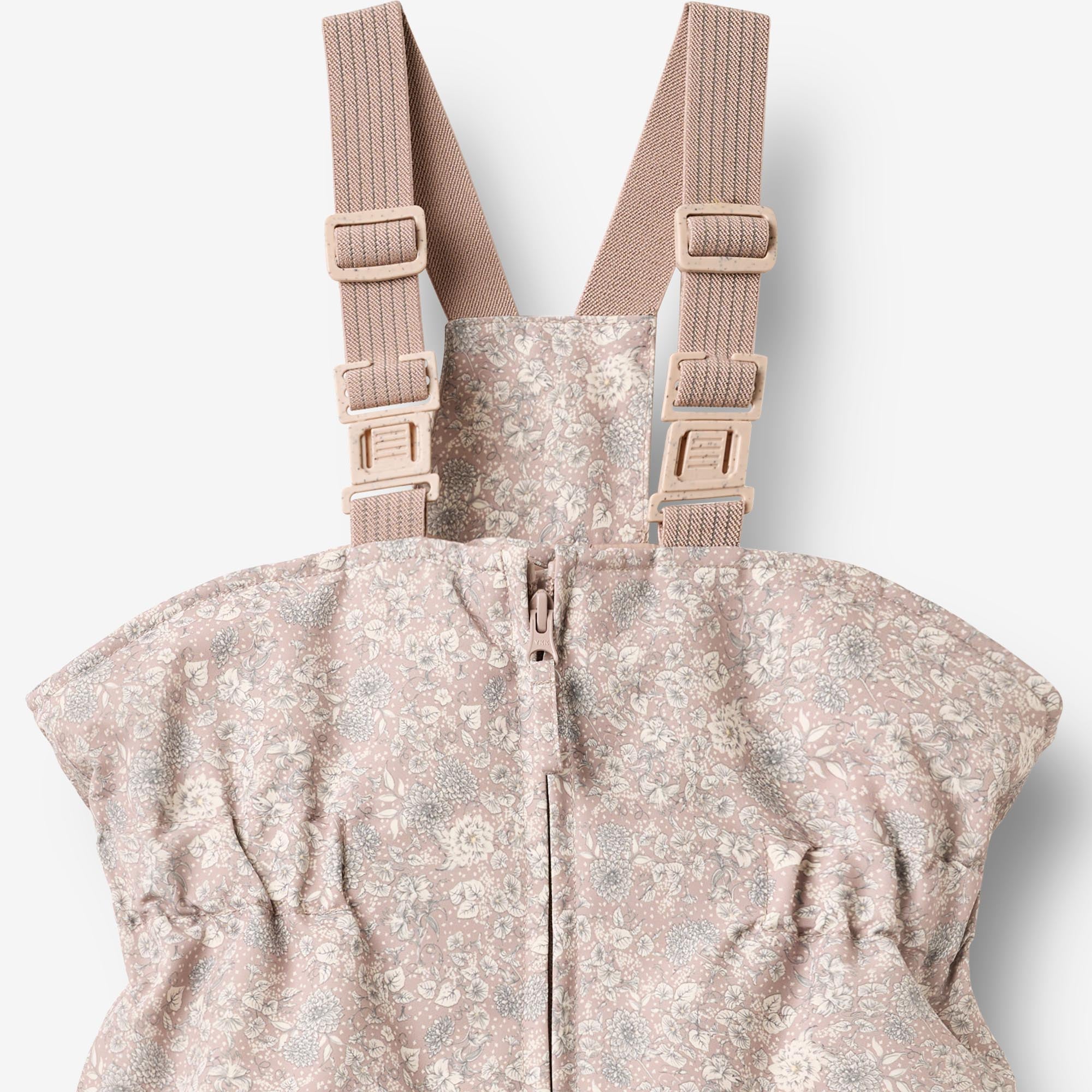 wheat-sal-ski-pants-skihose-dry-rose-flowers-wasserdicht image 4