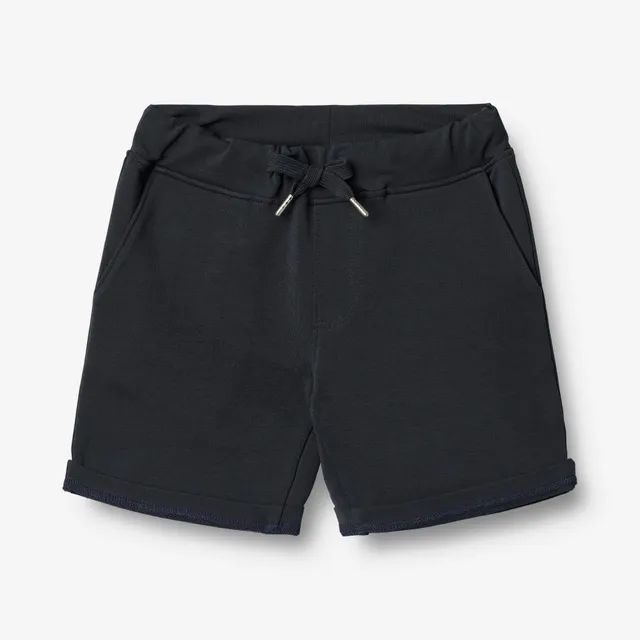 wheat-manfred-sweatshorts-navy-bio-baumwolle-kinder-shorts image 1
