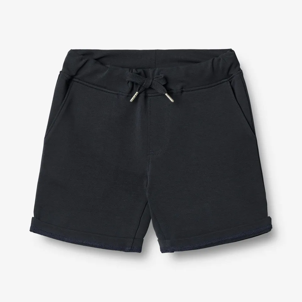 wheat-manfred-sweatshorts-navy-bio-baumwolle-kinder-shorts image 1