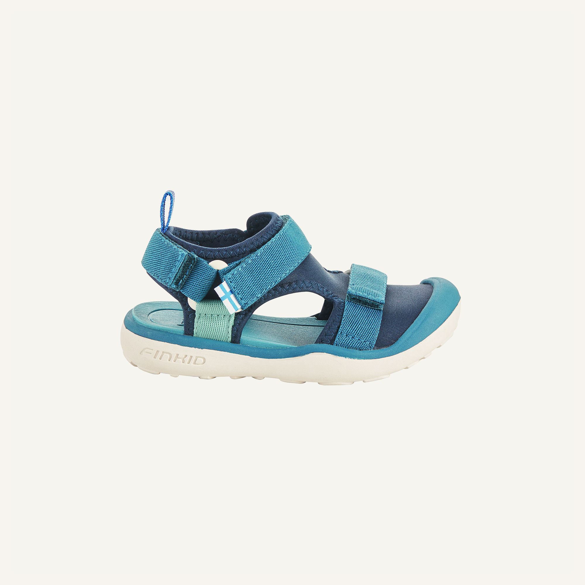 finkid-hiekka-trekking-sandale-navy-seaport-zehenschutz image 2