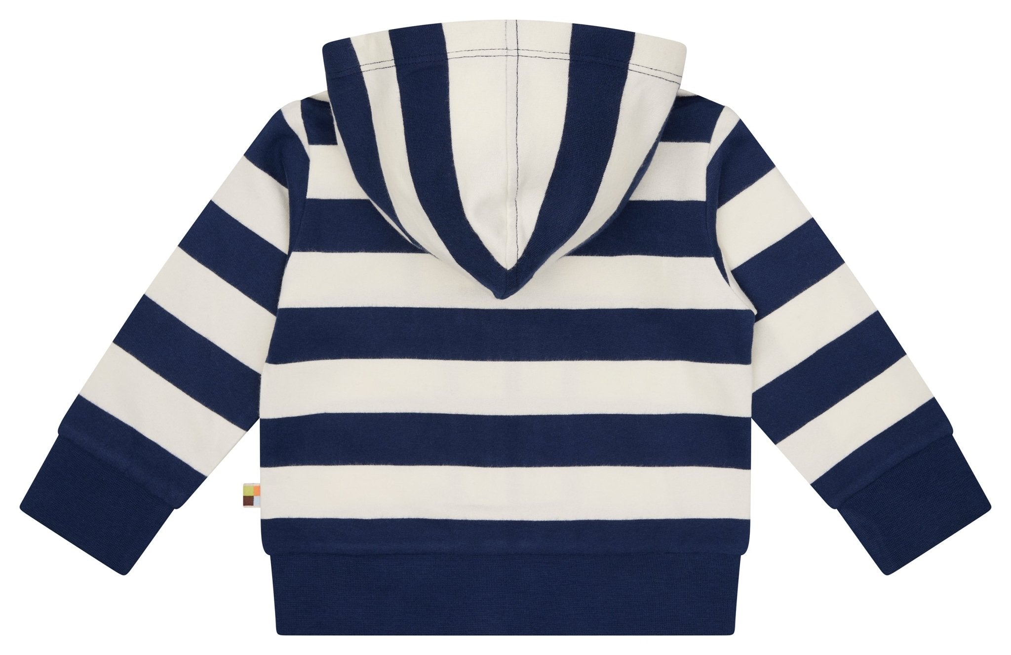 loud-proud-classics-sweatjacke-blockstreifen-aster-kapuze image 8