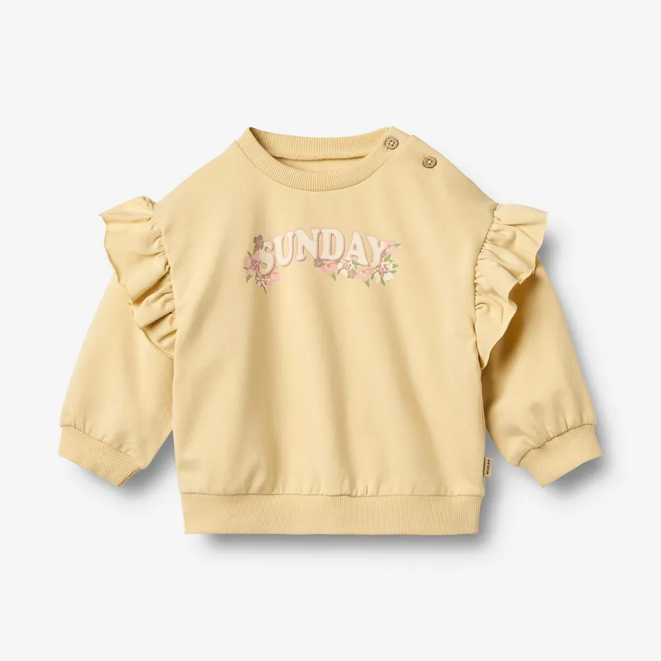 wheat-lulle-sweatshirt-l-s-pullover-chamomille-bio-baumwolle image 1