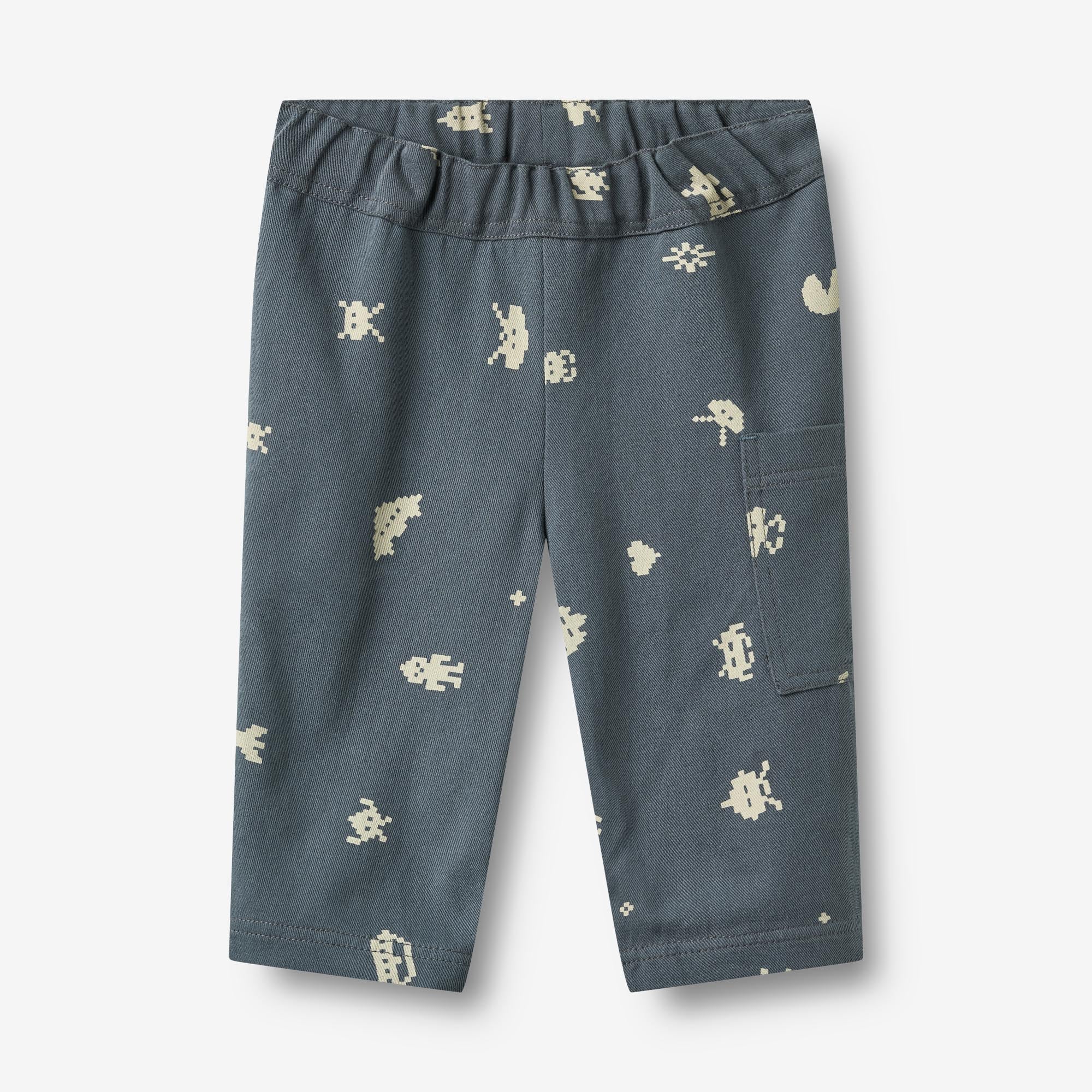 wheat-jeppe-hose-game-over-bio-baumwolle-baby-verstellbar image 1