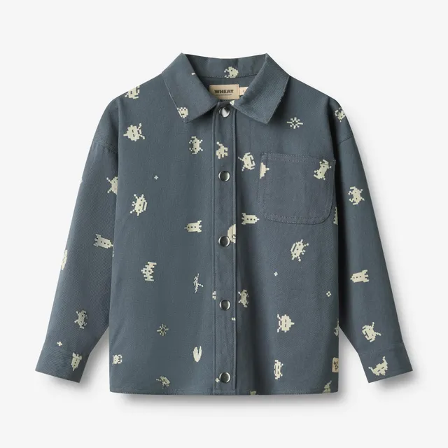 wheat-marcel-overshirt-game-over-hemd-bio-jungen-92-152 image 1