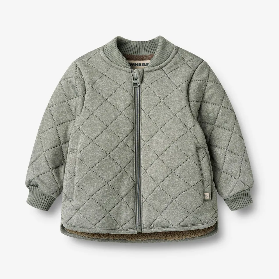 wheat-benni-thermojacke-thunder-melange-baby-recycling image 1