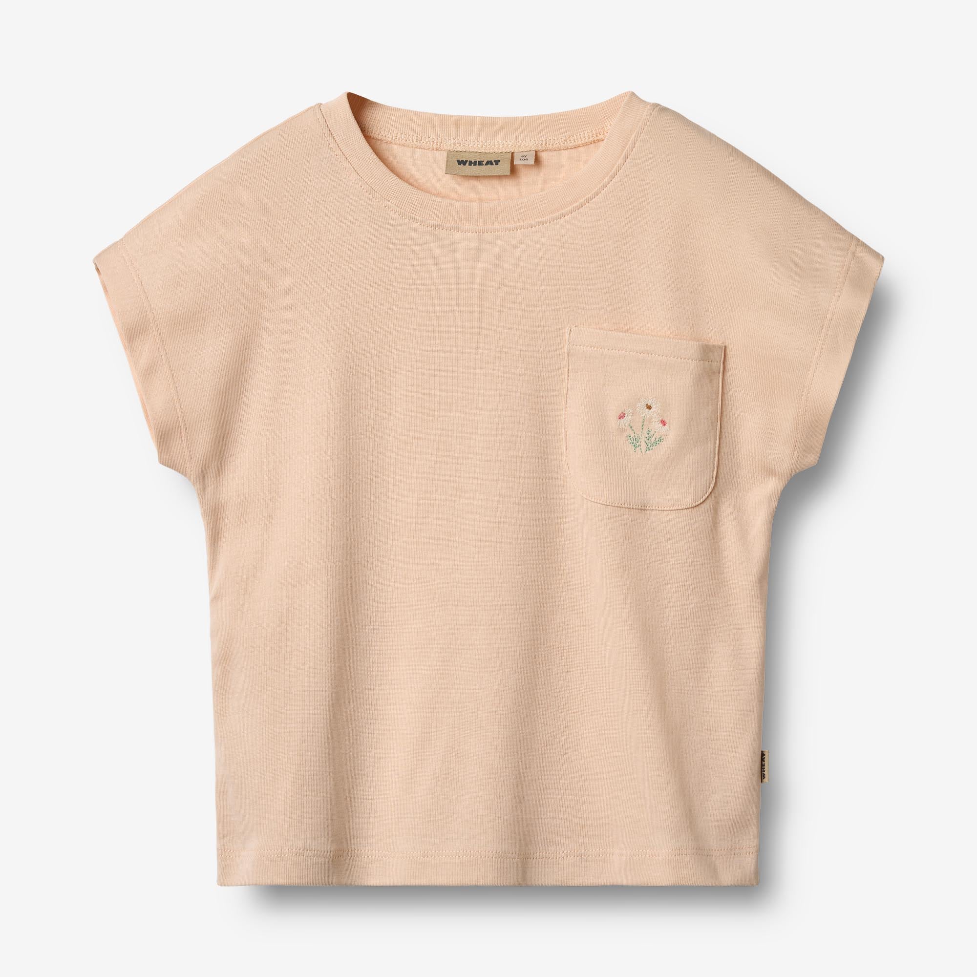 wheat-t-shirt-signe-kinder-shirt-rose-water-bio-kurzarm image 1
