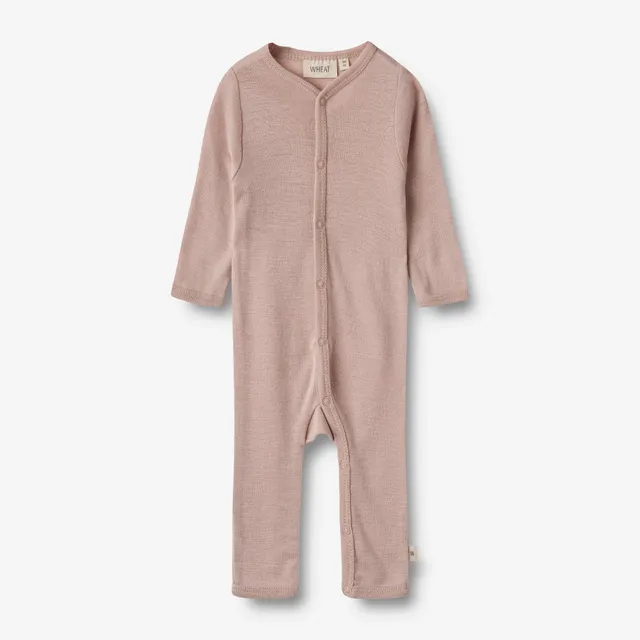 wheat-dusty-woll-overall-dry-rose-merino-baby image 1