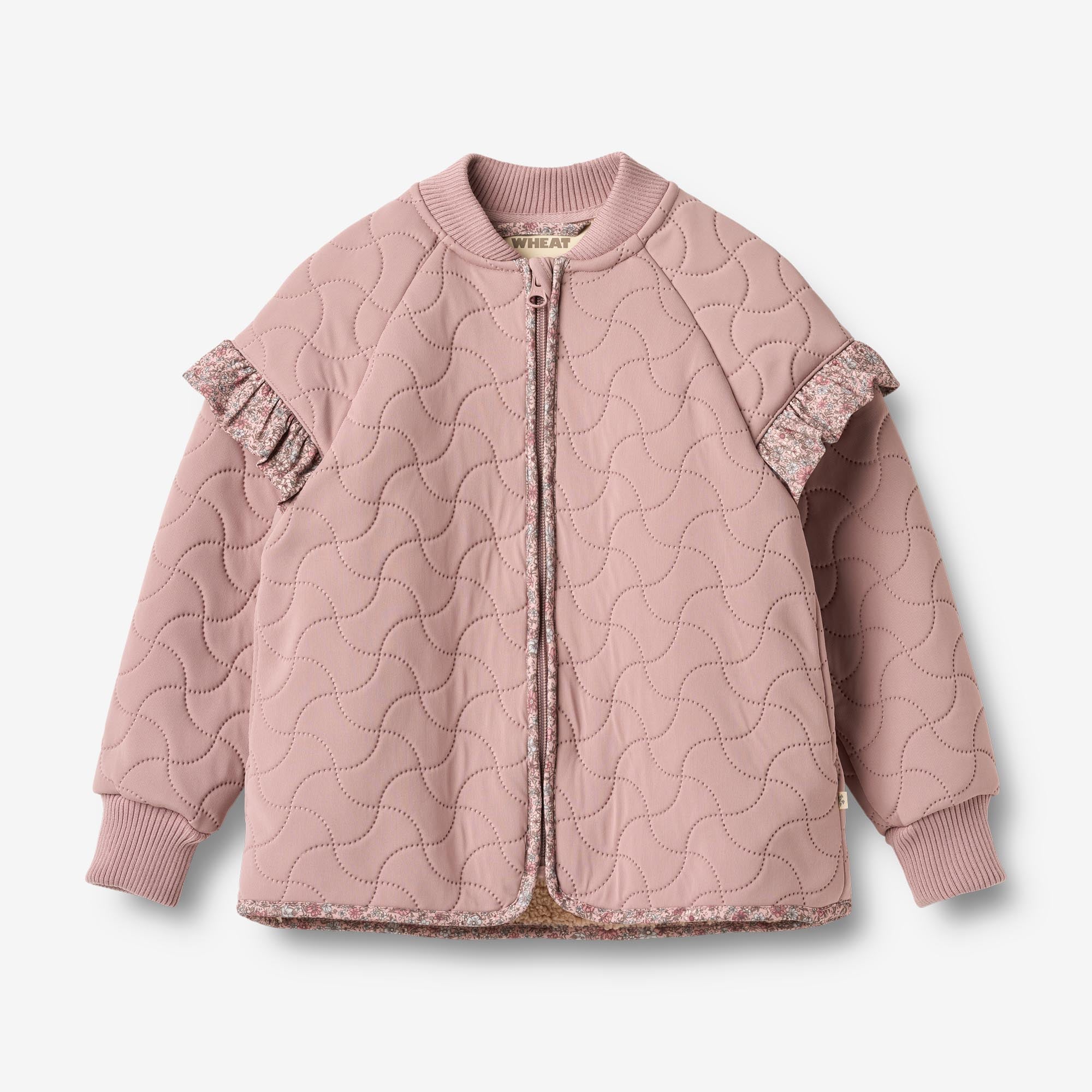 wheat-ellas-thermojacke-warm-rose-recycling-polyester image 2