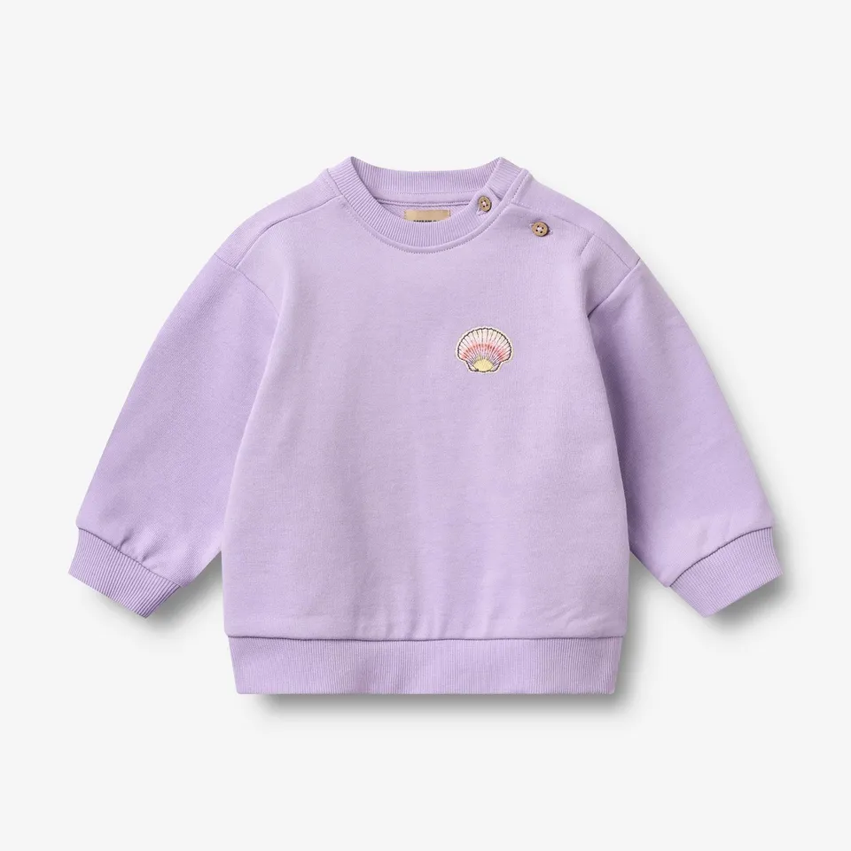 wheat-ellis-sweatshirt-purple-candy-baby-bio-baumwolle image 1