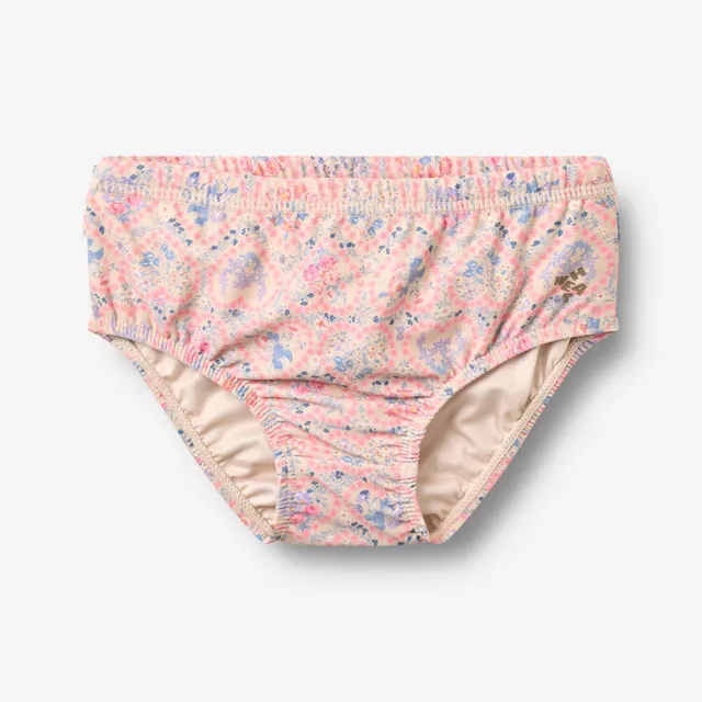wheat-cilia-swim-shorts-badehose-pink-heart-flowers-uv-schutz image 1