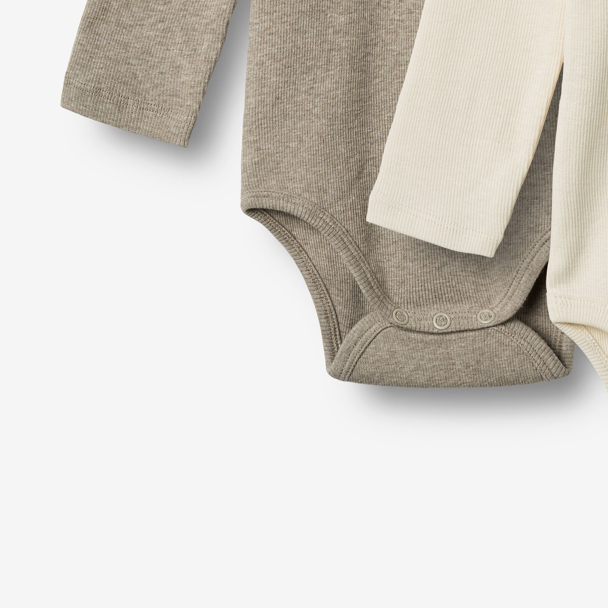 wheat-2-rib-body-l-s-spencer-babybody-gravel-melange-2er-pack image 7