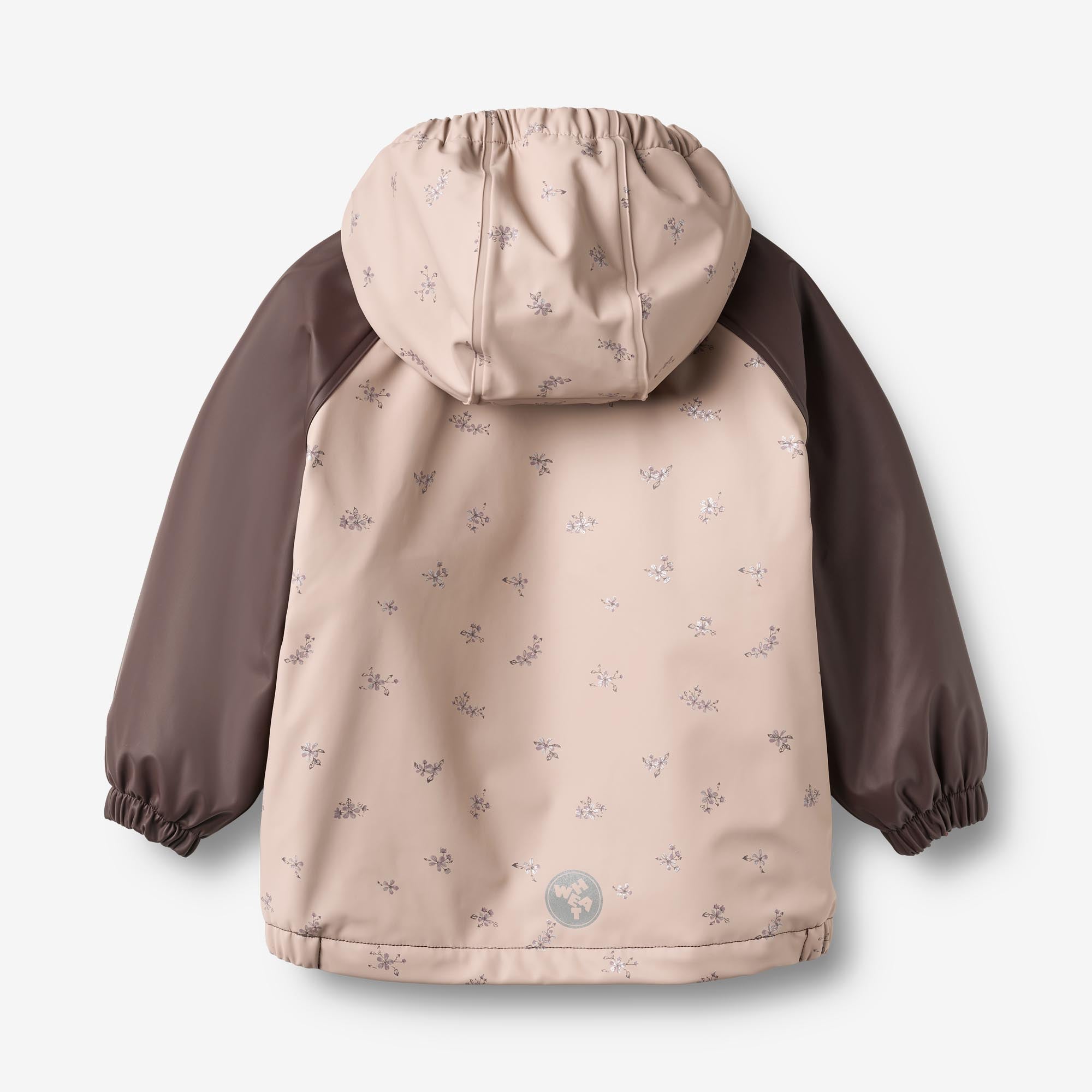 wheat-ajojo-thermo-regenjacke-chocolate-plum-kinder image 2