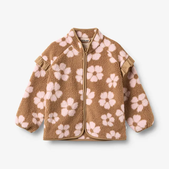 wheat-ellena-fleecejacke-m-dchen-hazel-flowers image 1