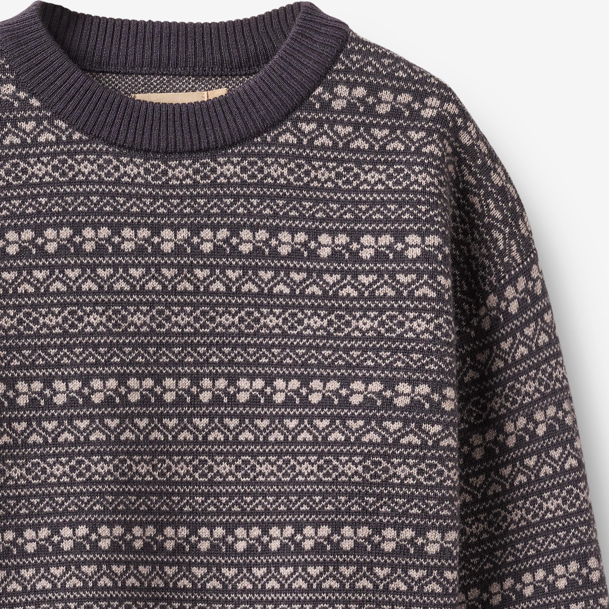 wheat-elias-jacquard-pullover-merinowolle-grey-plum image 3
