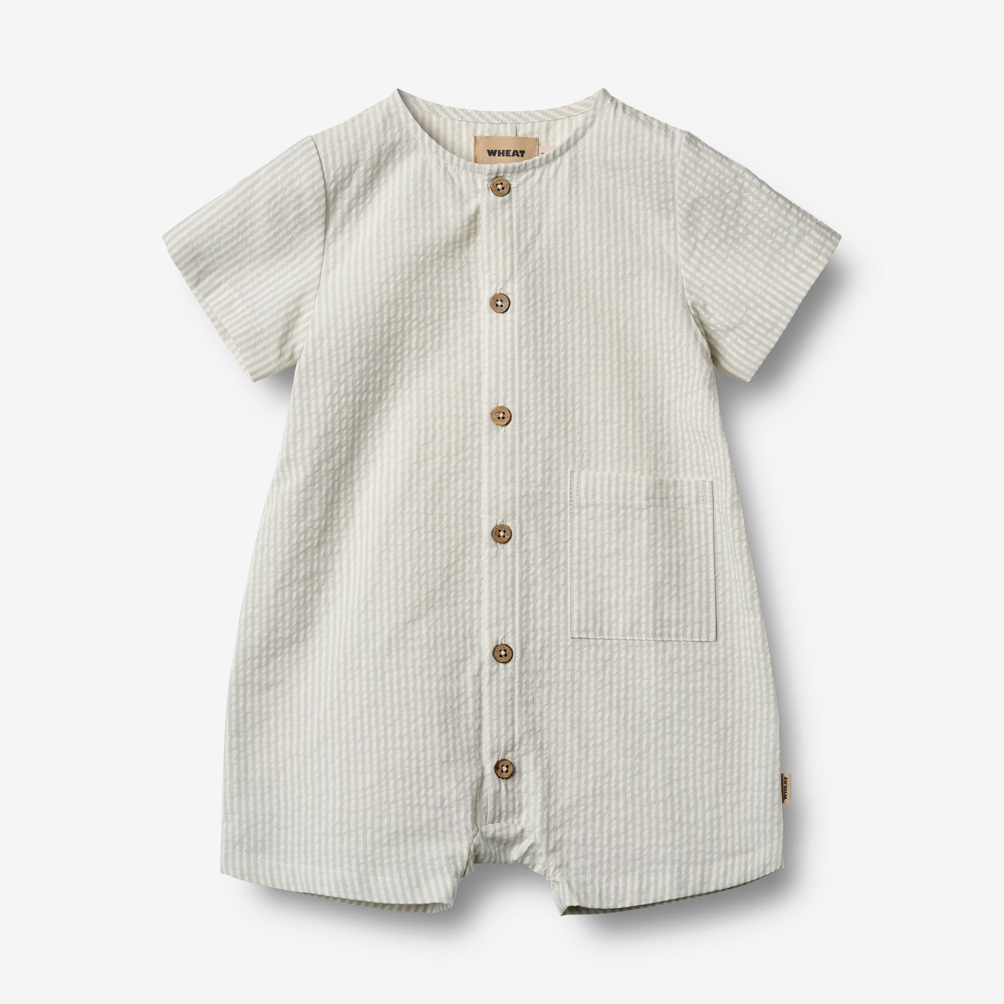 wheat-frederik-playsuit-blue-summer-stripe-bio-jungen image 1