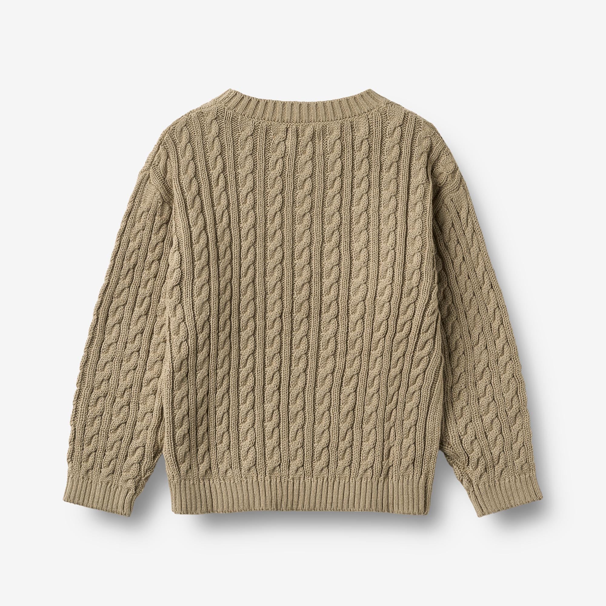 wheat-oliver-pullover-strickpullover-gravel-bio-baumwolle image 5
