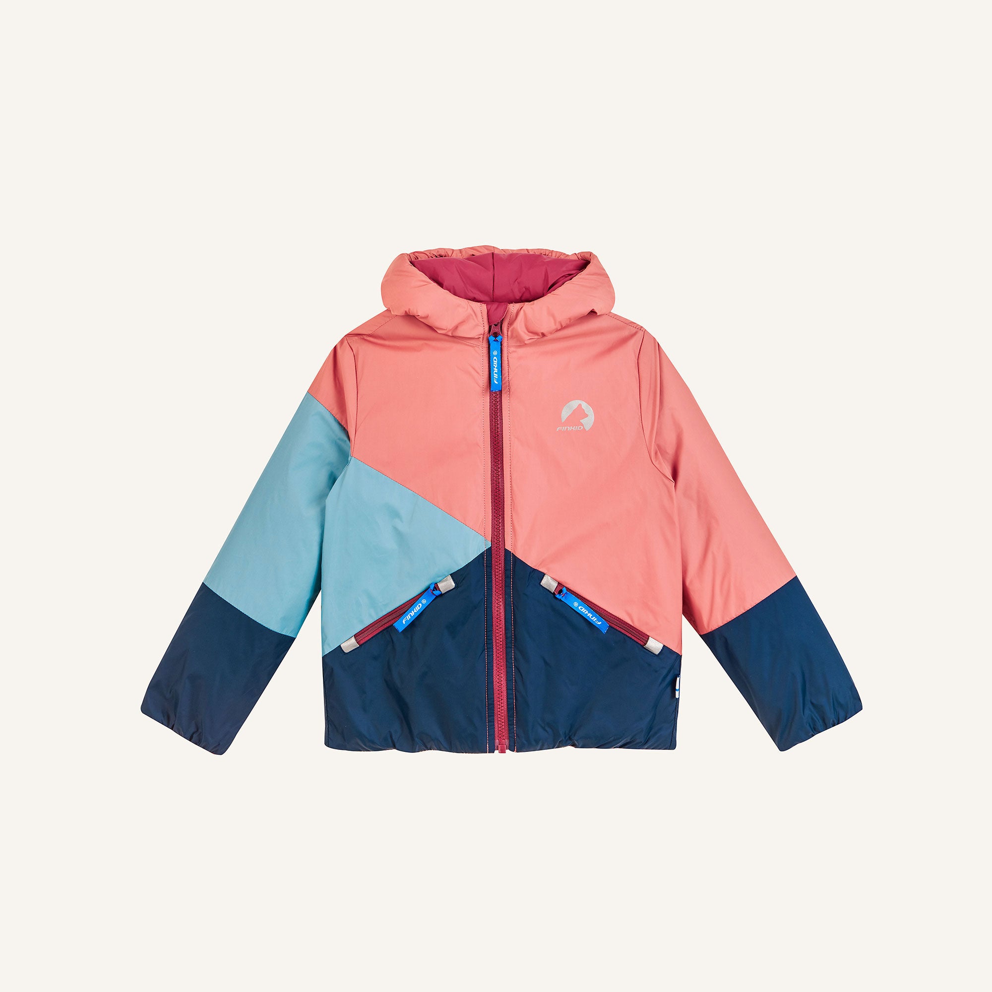 finkid-husky-sirkus-zip-in-jacke-smoke-blue-navy-110-120 image 6