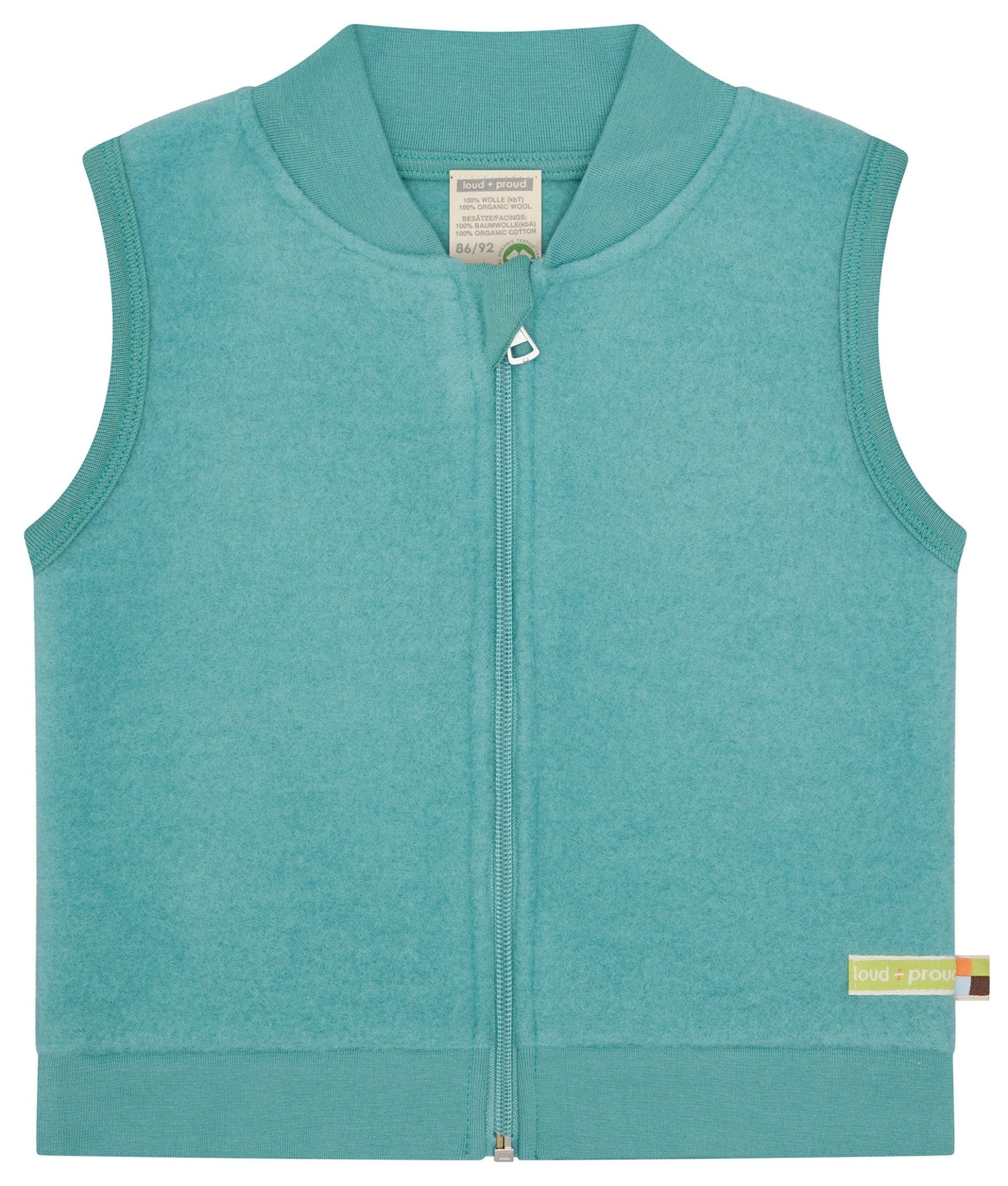 loud-proud-classics-weste-merino-wollfleece-curry-bio image 7