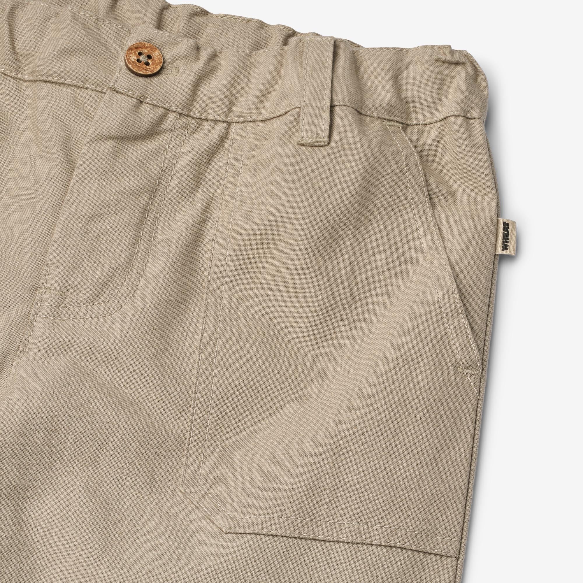 wheat-egon-hose-beige-stone-kinder-bio-baumwolle image 4