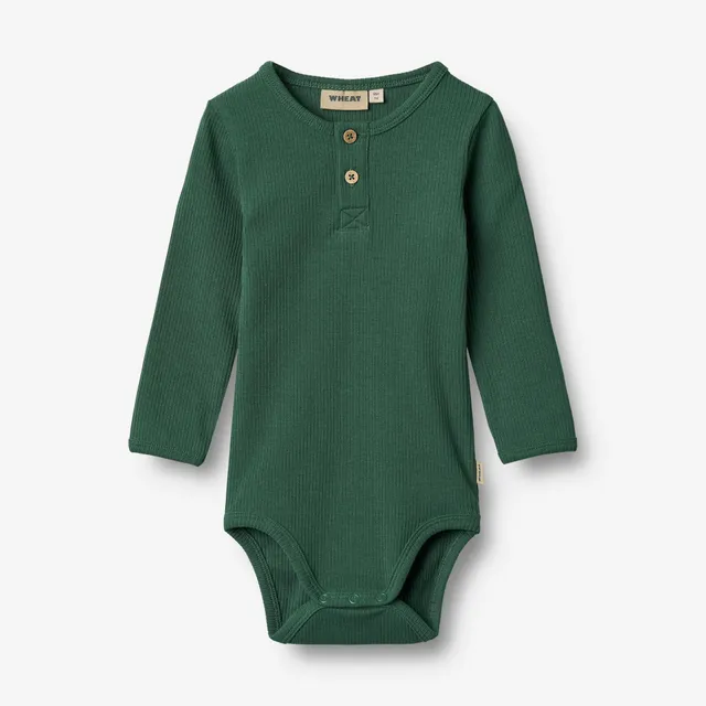 wheat-benny-body-langarm-baby-green-tea-bio-baumwolle image 1