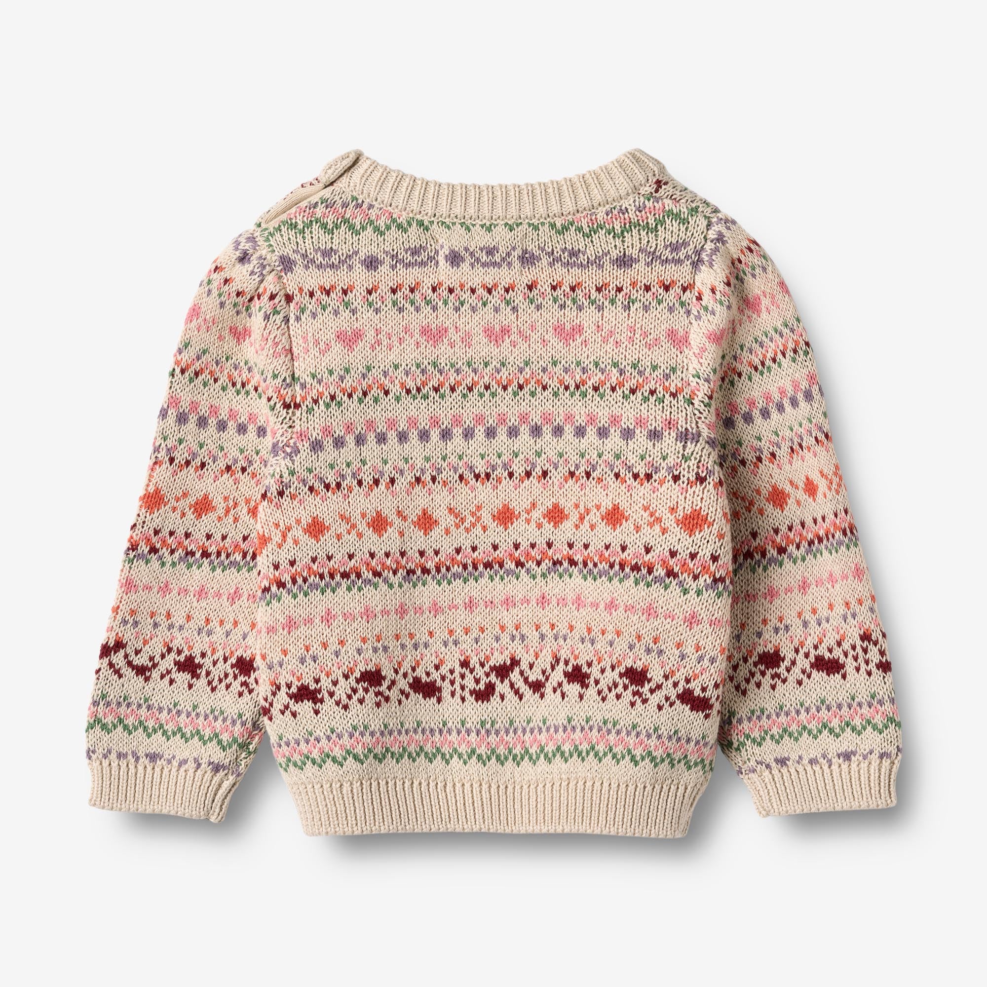 wheat-olga-pullover-multi-jacquard-bio-baumwolle image 3