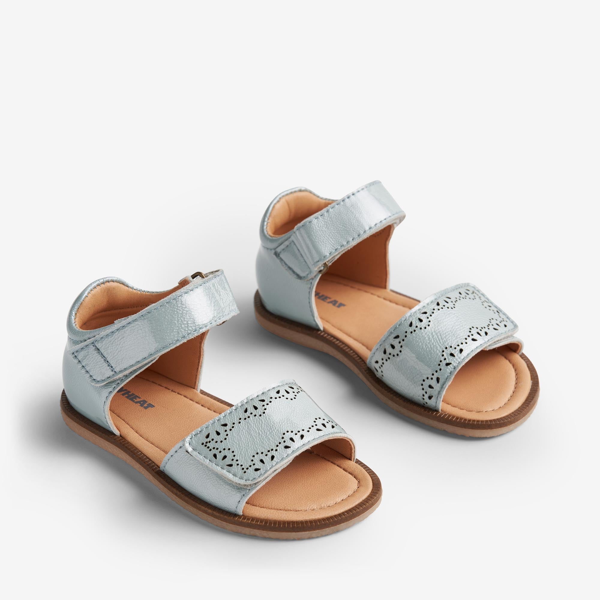 wheat-molli-sandale-light-blue-aus-leder image 1