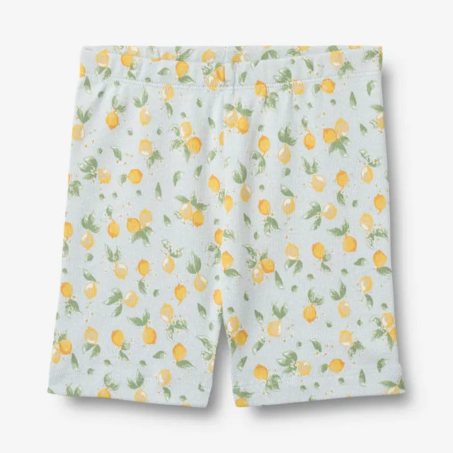 wheat-clothing-anne-bike-shorts-summer-blue-citrus-baumwolle image 1