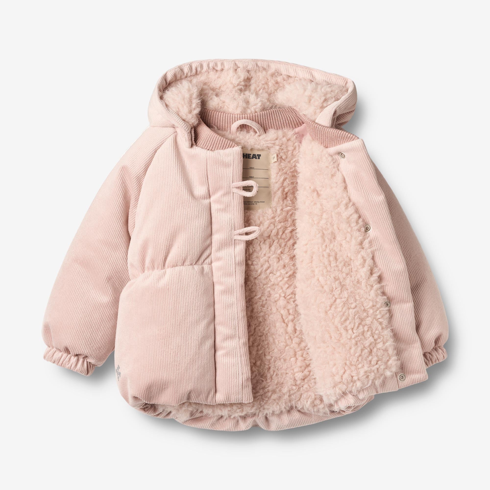 wheat-olga-pufferjacke-rose-powder-cord-baby-winter image 3