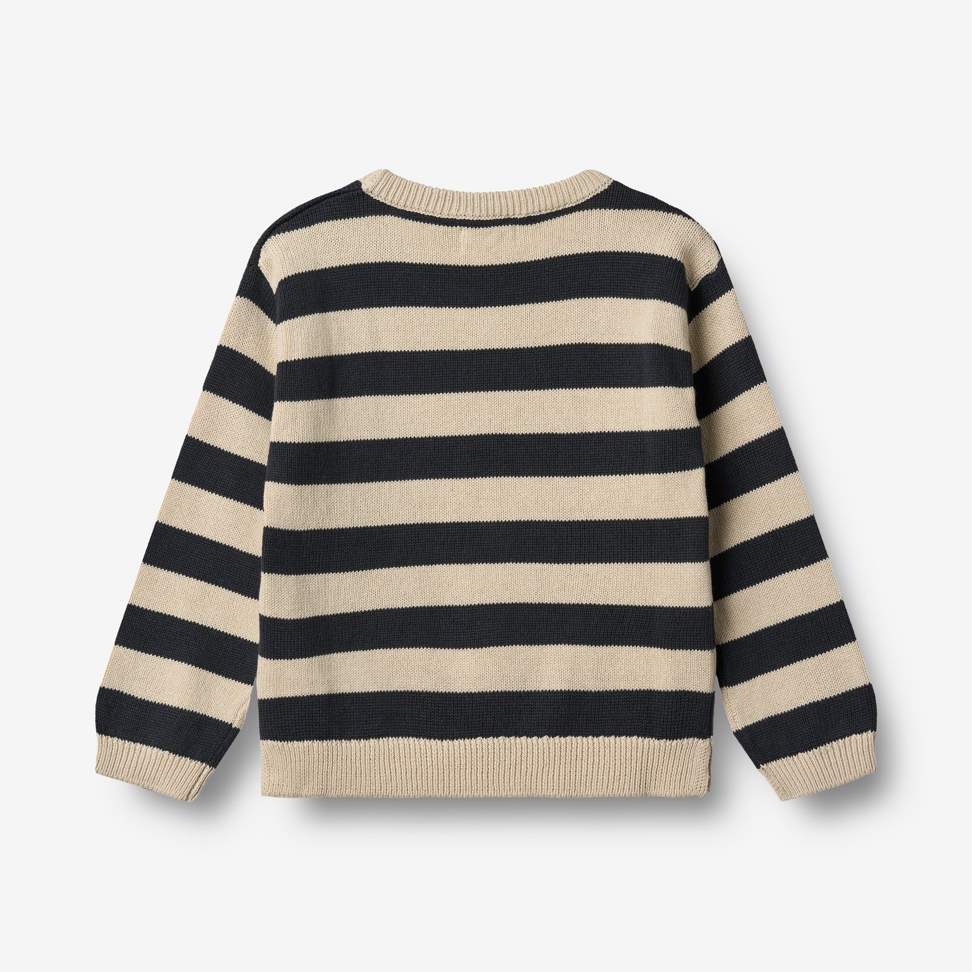 wheat-morgan-strickpullover-navy-stripe-bio image 3