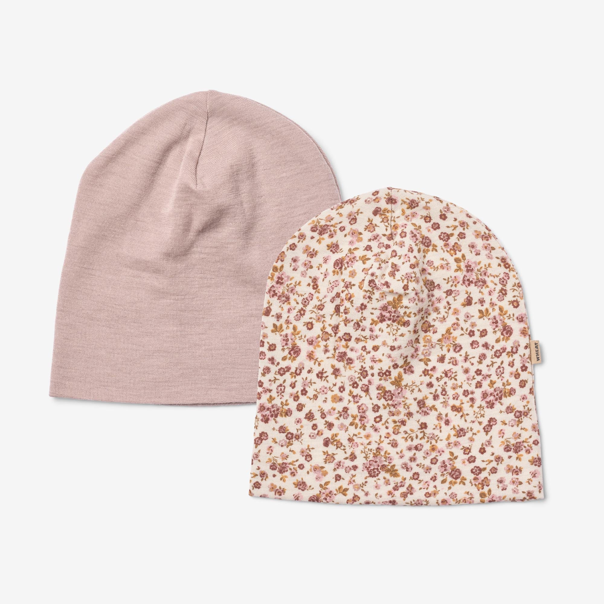 wheat-emo-wollm-tze-pale-lilac-merino-2er-set-kinder image 1