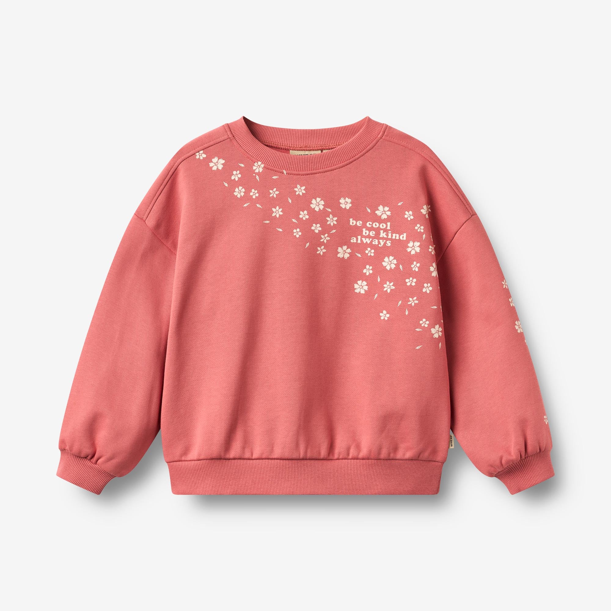 wheat-eliza-sweatshirt-faded-red-bio-baumwolle image 1