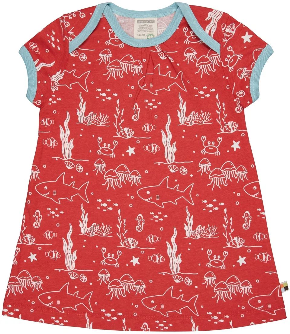 loud-proud-classics-kleid-druck-kinderkleid-chili-allover image 1