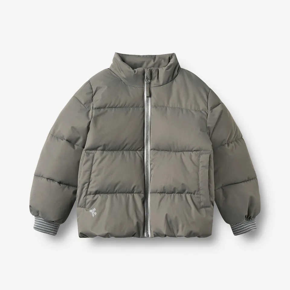 wheat-cammoe-puffer-grey-metal-winterjacke-thinsulate image 1