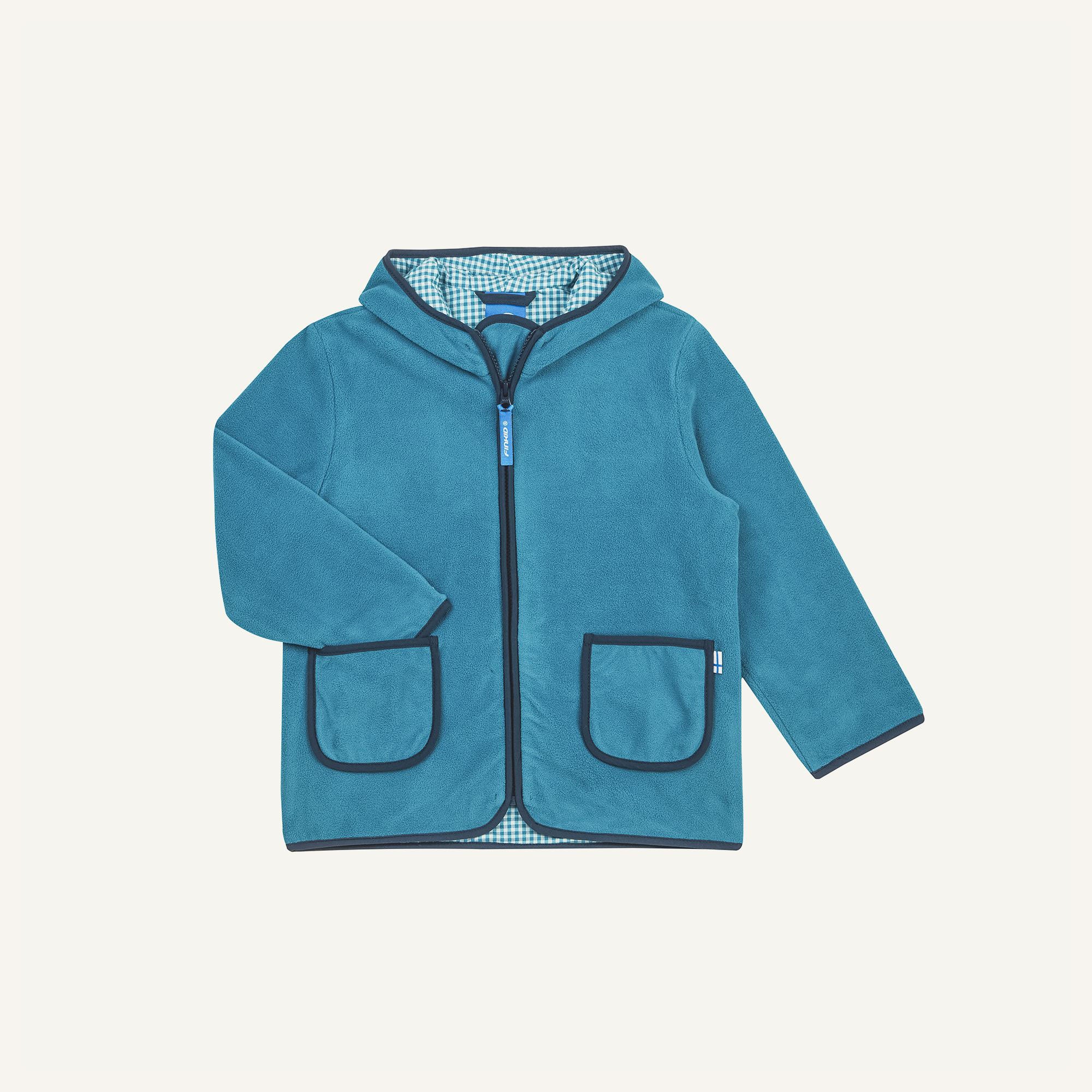 finkid-tonttu-fleecejacke-navy-dove-110-120-zip-in image 6