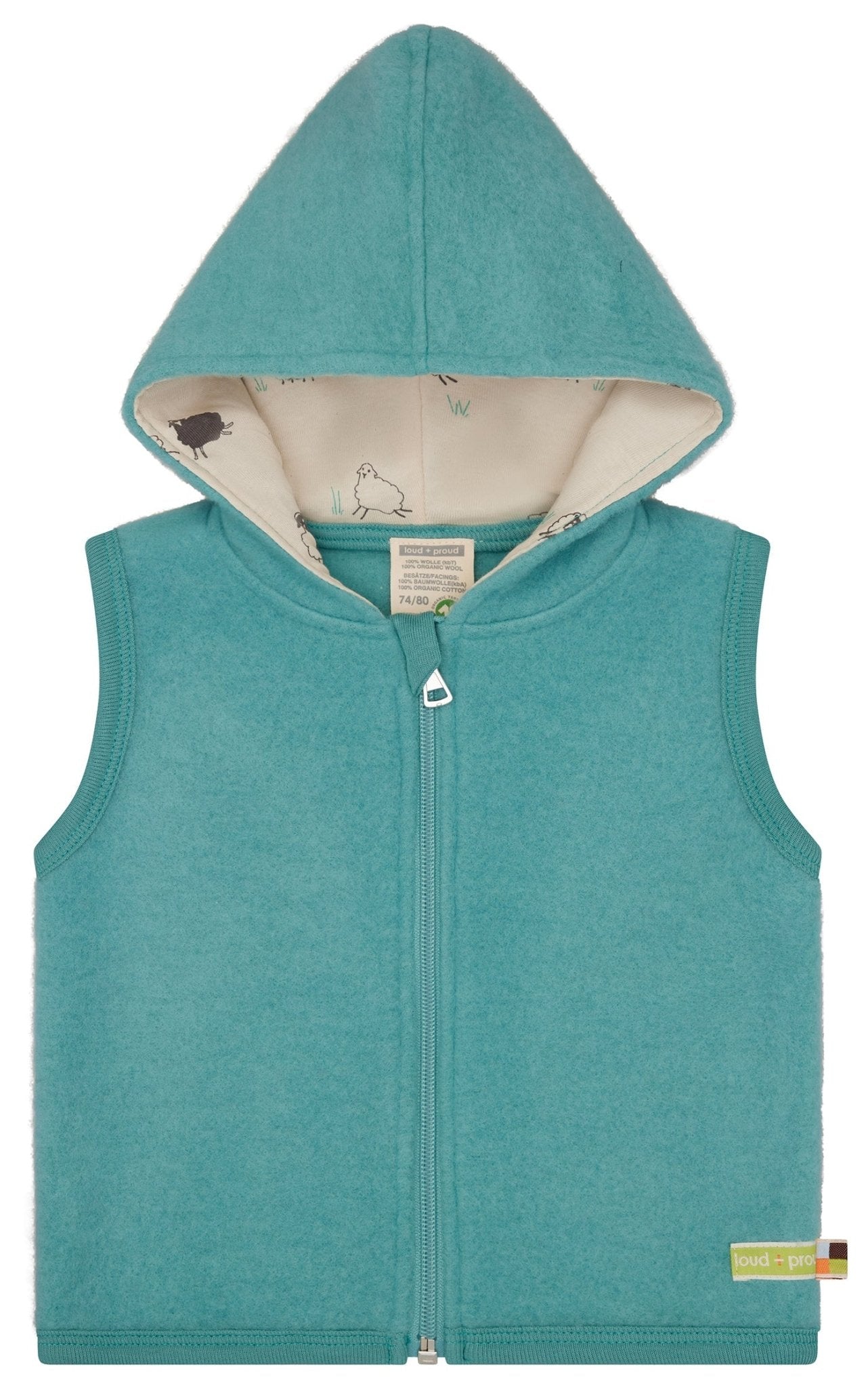 loud-proud-classics-weste-merino-wollfleece-curry image 7