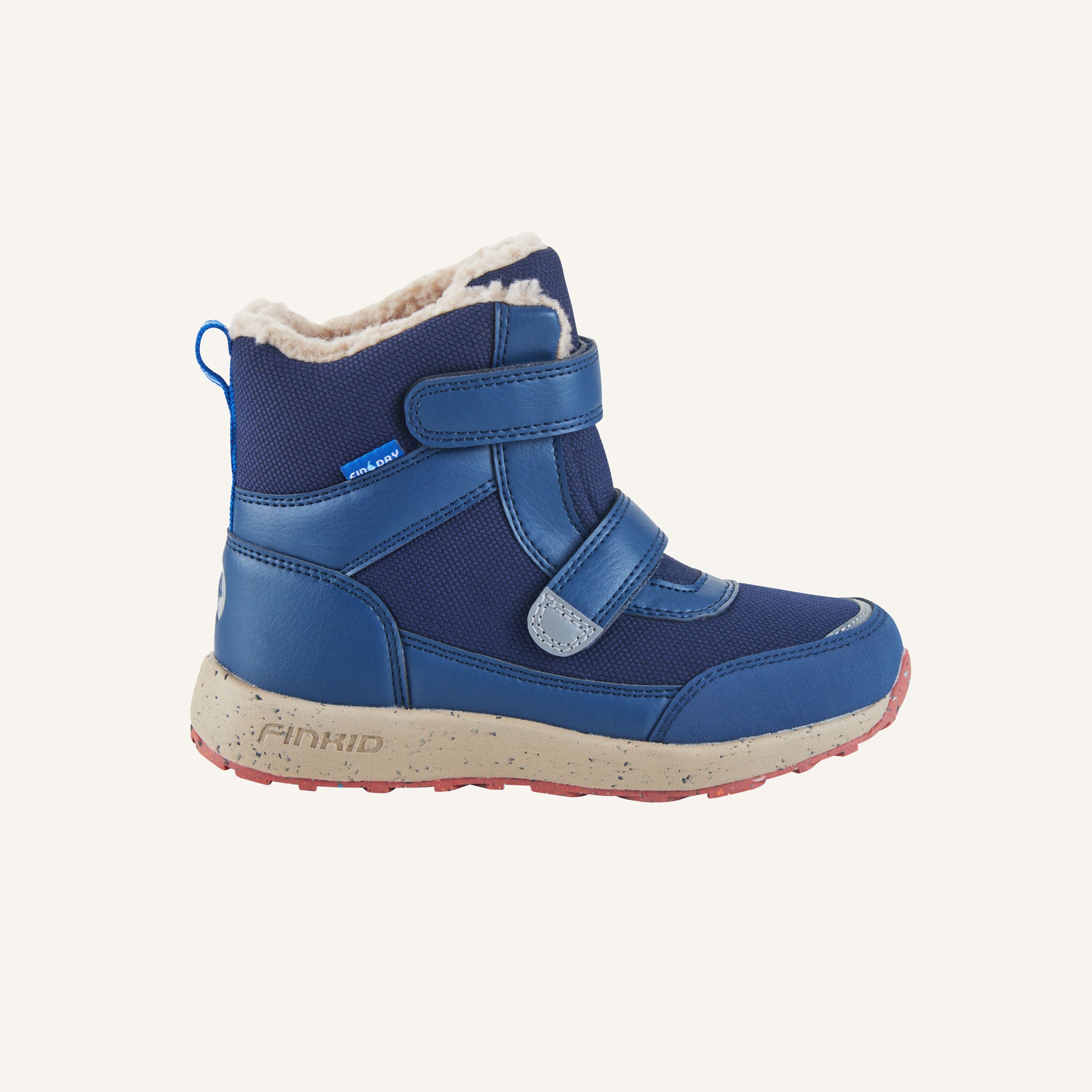 finkid-lappi-eko-winterschuhe-navy-denim-gr-23-wasserdicht image 2