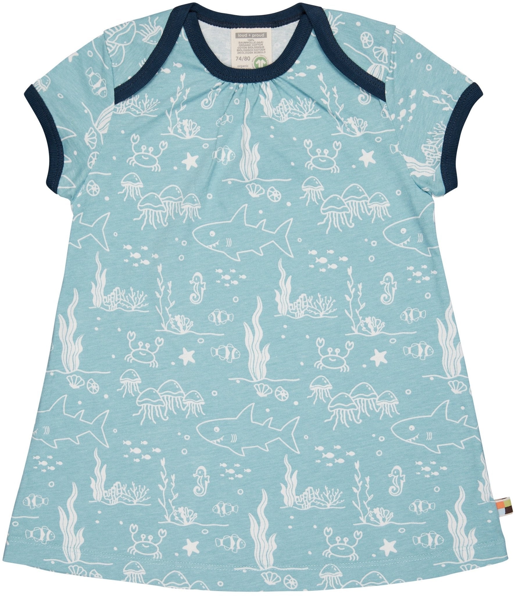 loud-proud-classics-kleid-druck-kinderkleid-chili-allover image 3