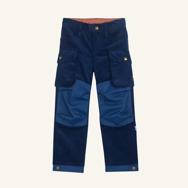 finkid-husky-koski-kinder-outdoorhose-kord-denim-110-120 image 1