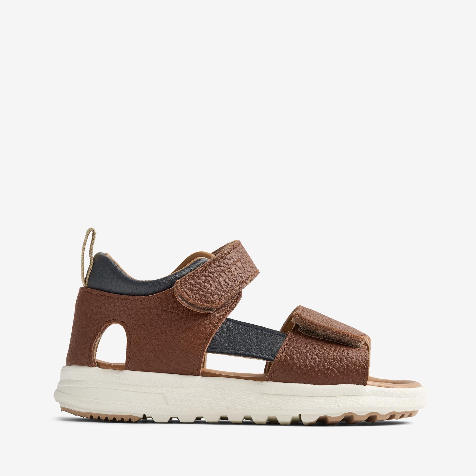 wheat-maxie-sandale-cognac-leder-klett-braun image 3